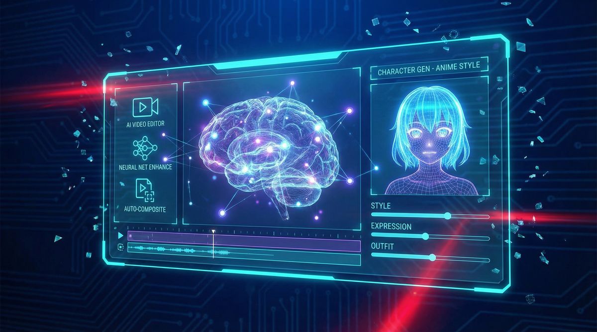 每日大赛AI动漫创作工具