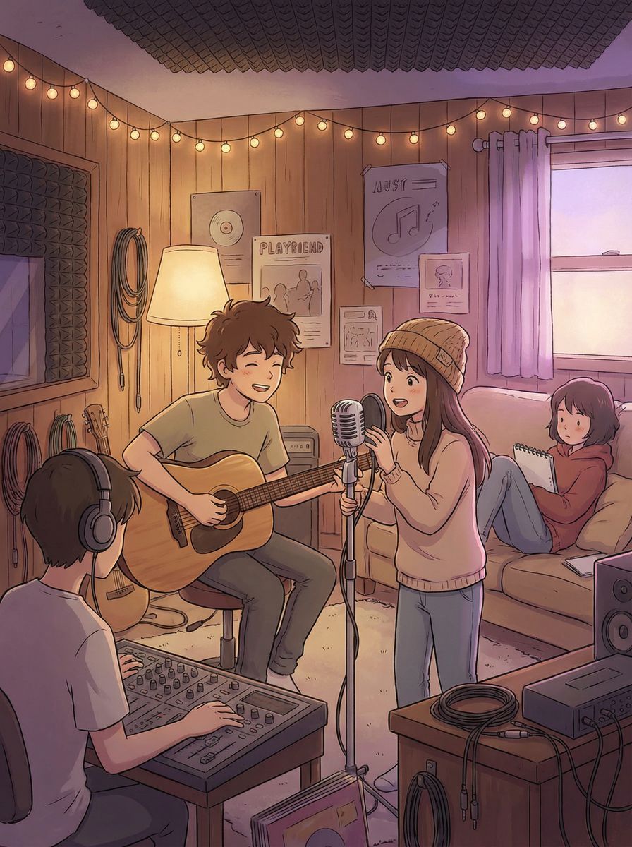 每日大赛动漫-音乐工坊