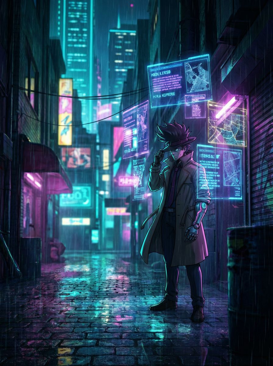 每日大赛动漫-暗夜侦探